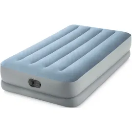 Intex 64157 TWIN DURA-BEAM COMFORT AIRBED Luftbett (L x B x H) 191 x 99 x 36cm Blau-Grau