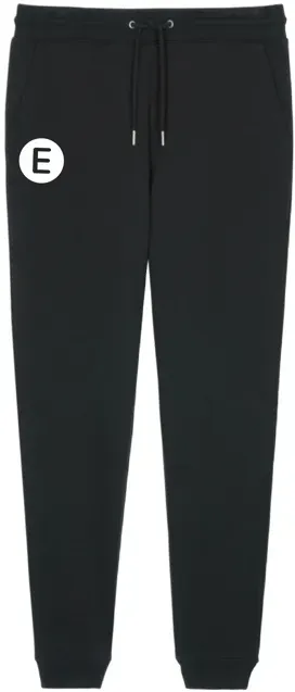 E wie einfach E-Logo Sweatpant Schwarz