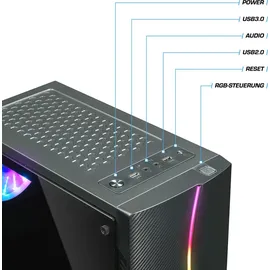 kiebel.de Gaming-PC Booster V AMD Ryzen 5 5500 4,0 GHz 32 GB RAM 2 TB SSD RTX 3050 Win 11