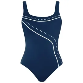 Sunmarin Badeanzug Damen Nachtblau/Weiß 42 Cup C