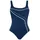 Sunmarin Badeanzug Damen Nachtblau/Weiß 42 Cup C