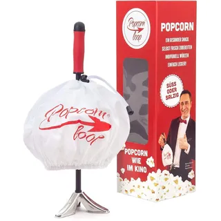 Popcornloop Original Popcornmaschine für Popcorn Mais Zuhause Kino Retro Heimkino Popcornmaker Popcornzubereiter Popcorn Maker