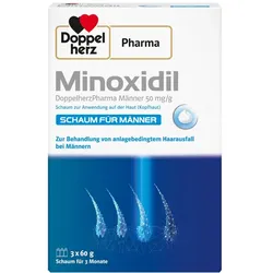 Doppelherz Pharma Minoxidil Schaum für Männer 3X60 g Schaum