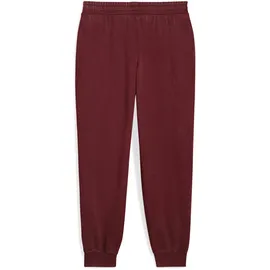 Puma Elevated Comfort Wash Jogginghose Rot XS