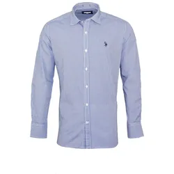 U.S. POLO Hemd Popline Langarmhemd Button Down Shirt