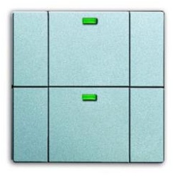 Wandsender WaveLINE 2 Kanal (future® linear - alusilber)