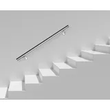 Randaco - vingo Edelstahl Handlauf Treppengeländer Geländer und Handläufe Wandhandlauf Wand Treppe Wandhalterung Innen & Außen 80 cm