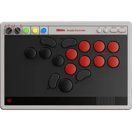 8bitdo Arcade Controller Grau Schwarz für Nintendo Switch / PC