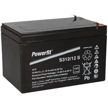 Exide Powerfit Bleiakku Agm 12v 12ah S312/12 S