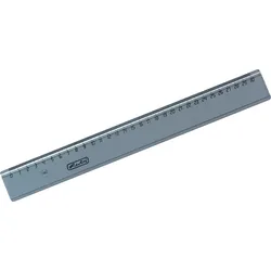 herlitz Lineal Plastik 30cm transparent