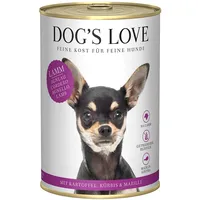 Dog's Love Classic Lamm mit Kartoffel, Kürbis und Marille 6 x 400 g