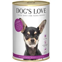 Dog's Love Classic Lamm mit Kartoffel, Kürbis und Marille 6 x 400 g