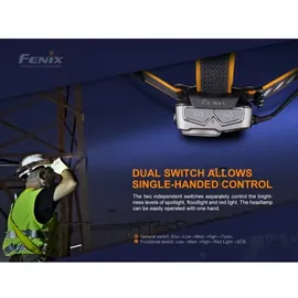 Fenix HP25R V2.0 LED Stirnlampe 1600 Lumen neutralweiß