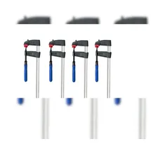 Vago-Tools 4x Schraubzwinge 250 x 50 mm Leimzwinge