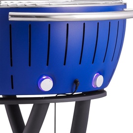 Lotusgrill Holzkohlegrill XXL tiefblau