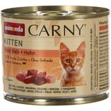 animonda ¦ CARNY Kitten - Rind, Kalb & Huhn - 6 x 200g¦ nasses Katzenfutter in D