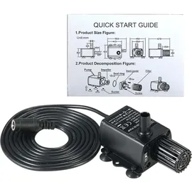 Aibecy Mini DC12V 9W Micro Brushless Wasserpumpe