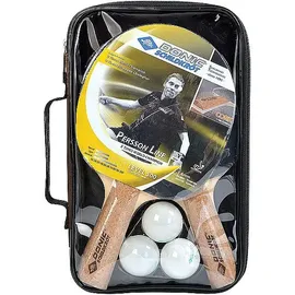 Donic Schildkröt Donic-Schildkröt 788490 - Premium Tischtennis Set PERSSON 500, 2 Schläger, 3 Bälle, Tasche
