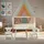 Rebecca Mobili Kindersitzgruppe Rebecca 60 x 44 x 56 cm Kiefer braun