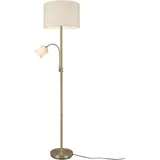Trio Hotel 170 cm E27 Weiß/Gold