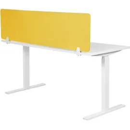 Beliani Schreibtischtrennwand 160 x 40 cm