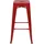 Proregal Barhocker 43 x 77 x 43 cm Rot