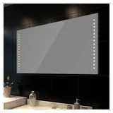 vidaXL Badspiegel mit LED-Leuchten 100×60 cm