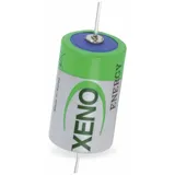 Xeno Lithium-Thionylchlorid Batterie XL-050F/AX, 1/2 AA ER14252, 1200mAh 3,6V Draht (axial)