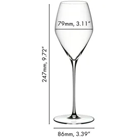 Riedel Veloce Rosé Weinglas 0,347 l 2 St.