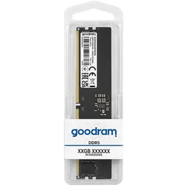 GoodRam GR5600D564L46/32G (5600 MHz, DDR5-RAM, DIMM), RAM, Schwarz