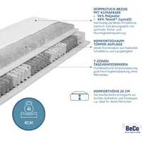 Beco Taschenfederkernmatratze »Royal Komfort KS, mit integriertem Topper«, 26