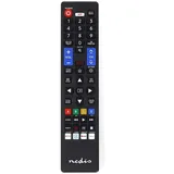 Nedis Ersatz Fernbedienung - Passend für: Samsung - Vorprogrammiert - 1 Gerät + Button/Netflix Button/Smart Home Button/YouTube Button - Infrarot - Schwarz