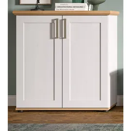 inn.furn Kommode 84 x 88 cm Weiß