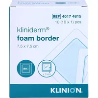 + Prisoma GmbH SCHAUMVERBAND Border 7.5x7.5 cm haftend