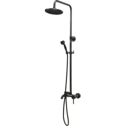 Duschsäule, Duschpaneele Retro Black 2