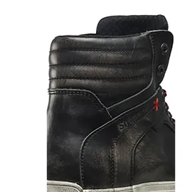 STYLMARTIN Iron Motorrad Schuhe, schwarz-rot, Größe 45