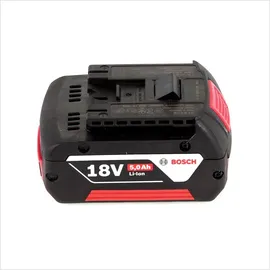 Bosch Starter-Set 18 V mit 2x GBA 18 V 5,0 Ah Li-Ion Akku + GAL 1880 Schnell Ladegerät