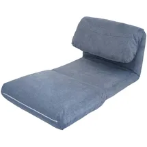 MCW Schlafsessel MCW-E68 Stoff/Textil 0 x 0 x 0 cm Hellblau mit Schlaffunktion