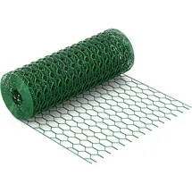 Wiltec Maschendrahtzaun 120 cm Grün