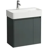 Laufen Waschtischunterschrank 2 Türen 57,2 x 29,4 x 51,5 cm Verkehrsgrau