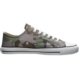 Ethletic Trainer White Cap Lo Cut Damen Camou Grün/Just Weiß 38