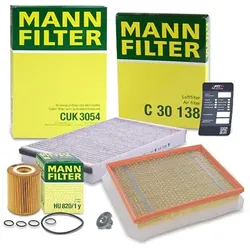 Mann-filter Inspektionspaket Filtersatz SET A für Opel