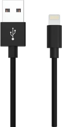 Ansmann Apple iPad/iPhone/iPod Ladekabel [1x USB 2.0 Stecker A - 1x Apple Lightning-Stecker] 2.00m S