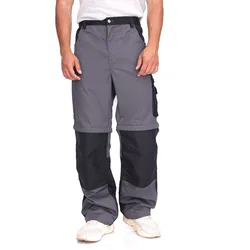NORTHERN COUNTRY Herren Arbeits-Hose mit Knie-Verstärkung Berufsbekleidung Heimwerker-Hose 12746943 Grau/Schwarz - 58