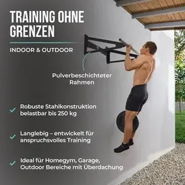 PULLUP & DIP Muscle-Up Bar Schwarz