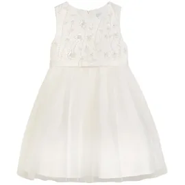 danamade Partykleid "DANAMADE Dresses DISLA", Mädchen, Gr. 110, EURO, weiß (ivory), Obermaterial: 100% Polyester; Futter: 100% Polyester, Kleider Partykleid