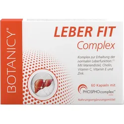Botanicy LEBER FIT Complex Kapseln mit Vitaminen 60 KAP