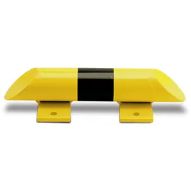 MORAVIA Rammschutz-Balken schwarz/gelb 76 x 3,0 mm 400 mm lang