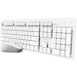 Heimbüro Tastatur RF Wireless  Ody II (Weiß)
