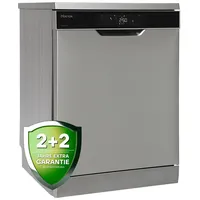 Moctor DW70014AS, Geschirrspüler freistehend Silber 14 Gedecke Aquastop, Auto